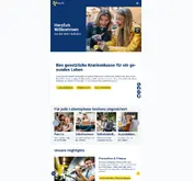 Kleine Seitenvorschau von bkk-herkules.de
