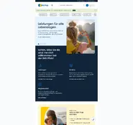 Kleine Seitenvorschau von bkkpfalz.de
