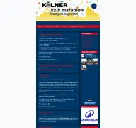 Kleine Seitenvorschau von koelner-halbmarathon.de