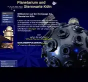 Kleine Seitenvorschau von koelner-planetarium.de