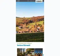 Kleine Seitenvorschau von vorderer-odenwald.de