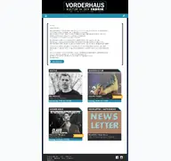 Kleine Seitenvorschau von vorderhaus.de