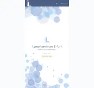 Kleine Seitenvorschau von lymphzentrum-erfurt.de