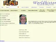 Kleine Seitenvorschau von worldhistory.de