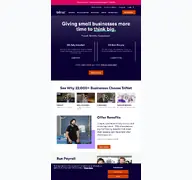 Kleine Seitenvorschau von zenefits.com