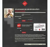 Kleine Seitenvorschau von vorteilskarte.baeckergoertz.de