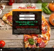 Kleine Seitenvorschau von koenigpizza.de