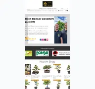 Kleine Seitenvorschau von blacklabelbonsai.de