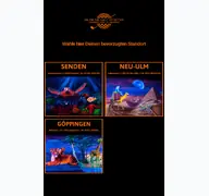Kleine Seitenvorschau von blacklightarena.de
