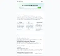 Kleine Seitenvorschau von vorwahlen-online.de