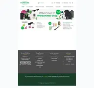 Kleine Seitenvorschau von vorwerk-werbemittel.de