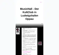 Kleine Seitenvorschau von meine-hall.de