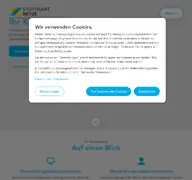 Kleine Seitenvorschau von meine.stuttgart-netze.de