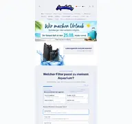 Kleine Seitenvorschau von aquakallax.de