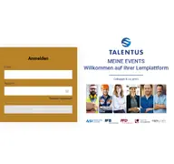 Kleine Seitenvorschau von meineevents.talentus.de