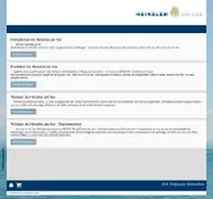 Kleine Seitenvorschau von voucher.heinzleramsee.de