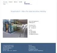 Kleine Seitenvorschau von vowinckel.de