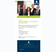 Kleine Seitenvorschau von arca-law.de