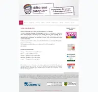 Kleine Seitenvorschau von different-people.de