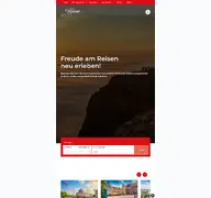 Kleine Seitenvorschau von koeppel-reisen.de