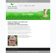 Kleine Seitenvorschau von meisel-podologie.de
