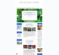 Kleine Seitenvorschau von aroundabouttravel.de