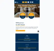 Kleine Seitenvorschau von art-hotel-aachen.de
