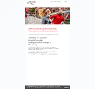 Kleine Seitenvorschau von arthro-clinic.de