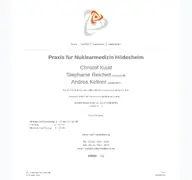 Kleine Seitenvorschau von nuklearmedizin-hi.de