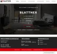 Kleine Seitenvorschau von blattner-online.de