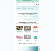 Kleine Seitenvorschau von steineundmehr-schmuckmaterial.de