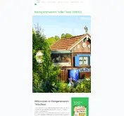 Kleine Seitenvorschau von kleingartenverein-villa-flora.de