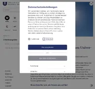 Kleine Seitenvorschau von stellen.ku.de