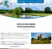 Kleine Seitenvorschau von golfclub-reinfeld.de