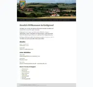 Kleine Seitenvorschau von kohlgrund.de