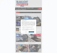 Kleine Seitenvorschau von blaulichtmyk.de