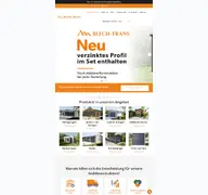 Kleine Seitenvorschau von blechtrans.de