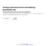 Kleine Seitenvorschau von rockys-pizzaservice-annaberg-buchholz.de