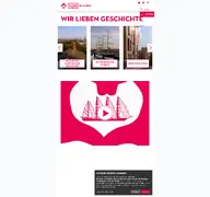 Kleine Seitenvorschau von shmh.de