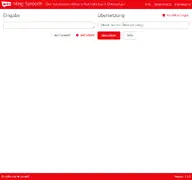 Kleine Seitenvorschau von mingsprooch.de