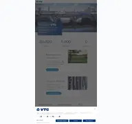 Kleine Seitenvorschau von vtg.de
