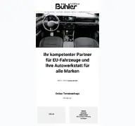 Kleine Seitenvorschau von autohaus-buehler.de