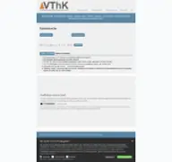 Kleine Seitenvorschau von vthk.de