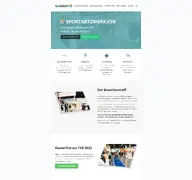 Kleine Seitenvorschau von sportnetzwerk-fsb.de