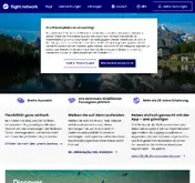 Kleine Seitenvorschau von flightnetwork.com