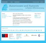 Kleine Seitenvorschau von autoren-bw.de