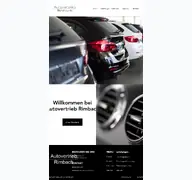 Kleine Seitenvorschau von autovertrieb-rimbach.de