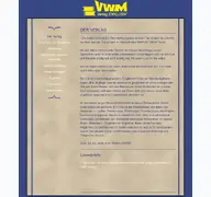 Kleine Seitenvorschau von vwm-exklusiv.de