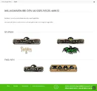 Kleine Seitenvorschau von ulisses-regelwiki.de