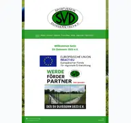 Kleine Seitenvorschau von sv-duissern-1923.de